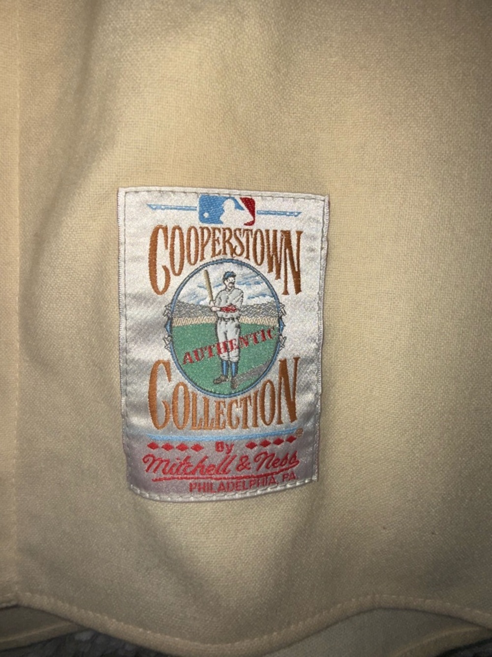 Mitchell & Ness Cooperstown Collection Jackie Robinson Dodgers Baseball Jersey - Picture 5 of 5